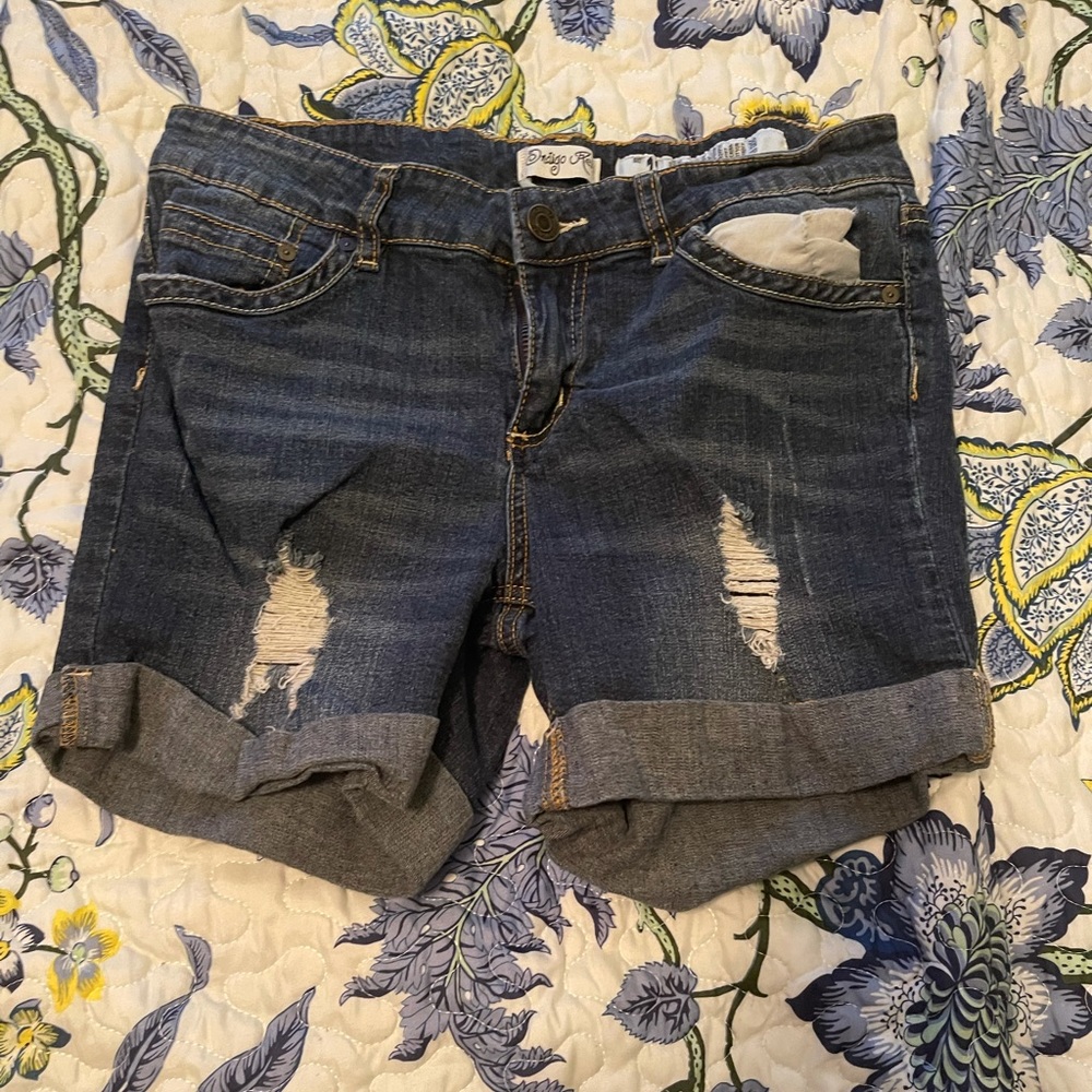 Indigo Rein Denim Shorts